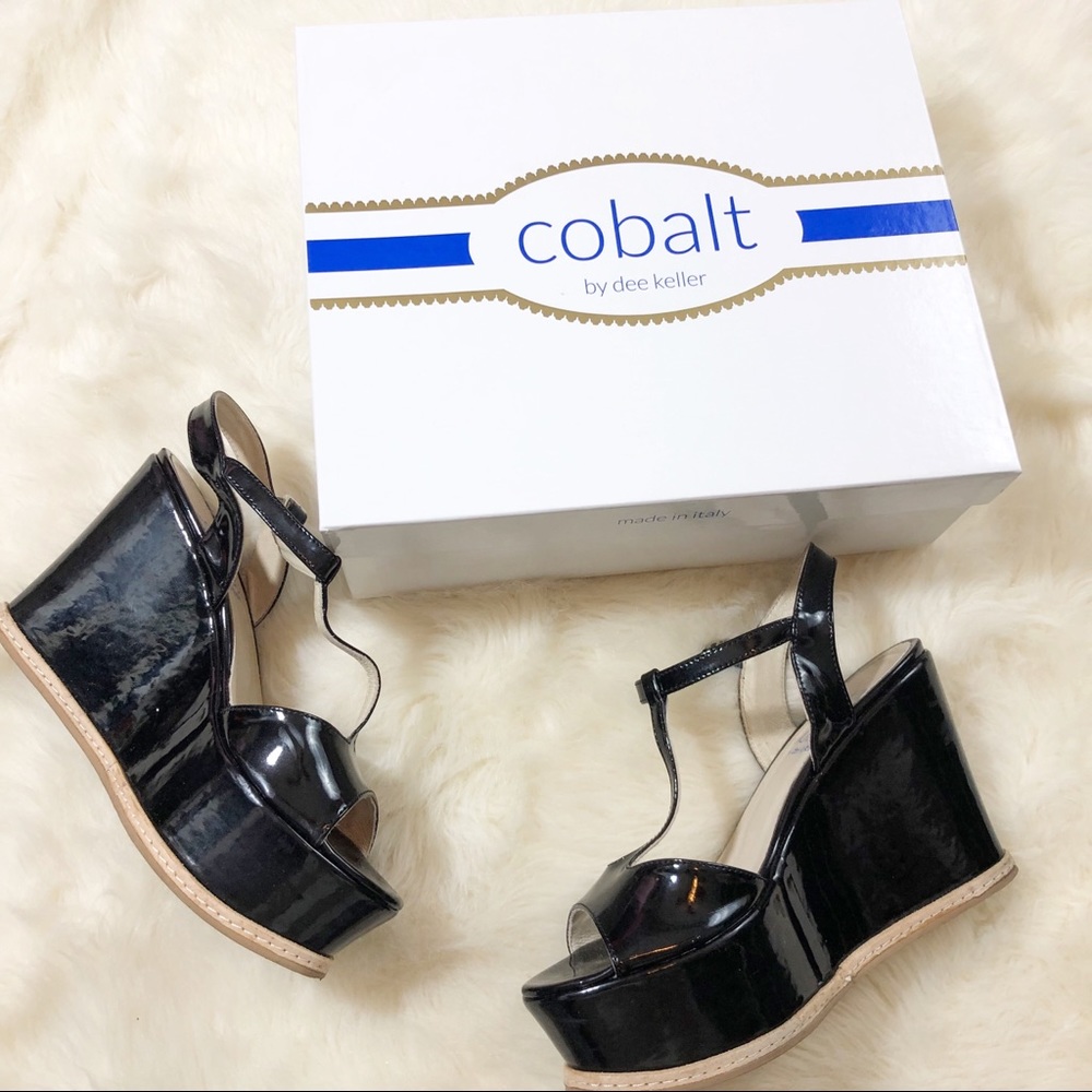 •Black Cobalt by Dee Keller Wedges•